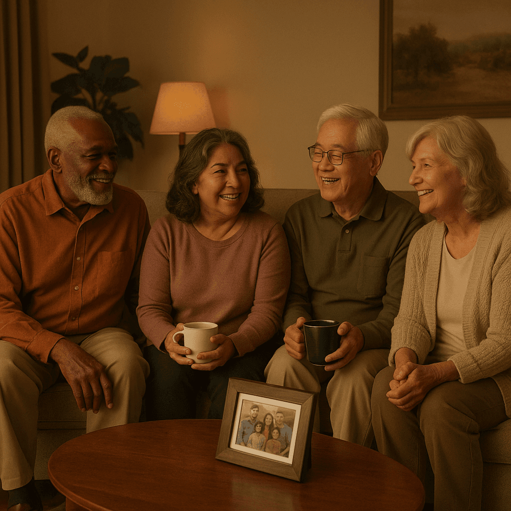 Happy family 6 protected by Gulf Coast Insurance